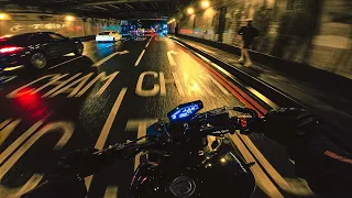 Evenings In Central London. Part 2. | YAMAHA MT-09 SP + AKRAPOVIC [4K]