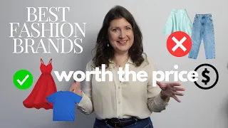 The BEST Fashion Brands for Every Budget | The Curated, Uniqlo, Sezane, & more!