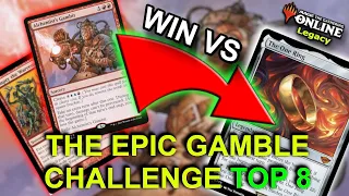 The EPIC Gamble NEW Sideboard Tech | LIVE STREAM Challenge TOP 8 | Legacy MTG Storm | Turn 1 Wins!