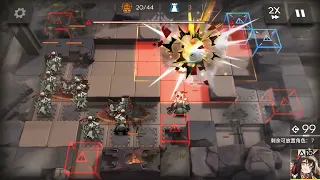 [Arknights WIP] Mudrock can almost solo stage 13-5 (Red Stage)