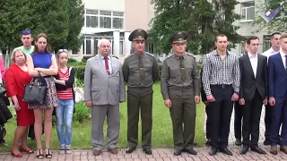 Военной кафедре ВГУ - 10 лет! Вручение погон выпускникам