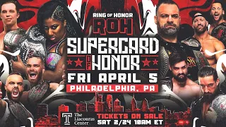 ROH Supercard of Honor 2024 Review