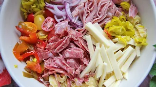 Grinder Pasta Salad - Recipe by Laura Vitale