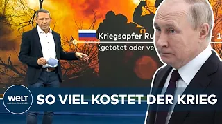 UKRAINE-KRIEG: Putin trifft sich mit Mütter toter Soldaten – So viel kostet der Krieg dem Kreml