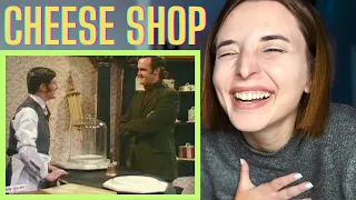 REACTING TO MONTY PYTHON | Cheese Shop!