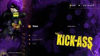 PS3 Theme:  Kick Ass from Lionsgate