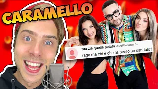 CARAMELLO ma con i COMMENTI🎤 [Parodia Elettra Lamborghini, Rocco Hunt, Lola Indigo]