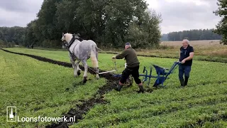 20211002 Ploegen met paarden Duiksehoef