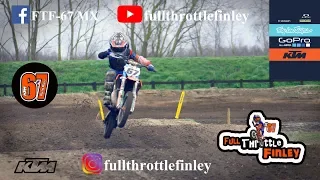 Full Throttle Finley #67 - Training Session - Mildenhall MX