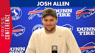 Josh Allen On Getting Out Of Buffalo Blizzard And Win Over Cleveland | Buffalo Bills