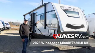 2023 Winnebago Minnie 2630MLRK Review! Details! Specs!