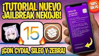 NEW JAILBREAK NEJOJB iOS 15 TUTORIAL ✅ TWEAKS WITH CYDIA, SILEO OR ZEBRA WITHOUT A COMPUTER