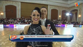 Vadim Shurin & Anastasia Meshkova | 2024 WDSF European Standard Chișinau, Viennese Waltz