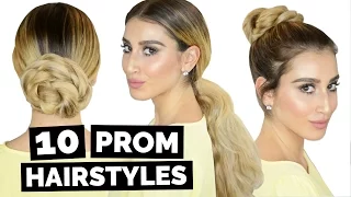 10 Easy Prom Hairstyles!