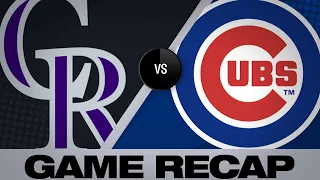 6/5/19: Bote's 7-RBI night leads Cubs in 9-8 win