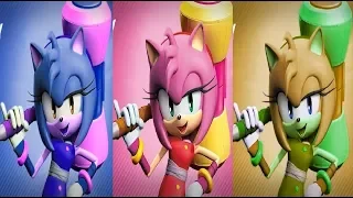 Sonic Dash 2 Sonic Boom Colors Reaction  Compilation AMY Gameplay