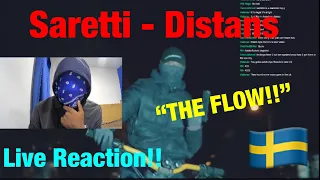 Sarettii - Distans (LIVESTREAM!) | UK Reaction to Swedish Music