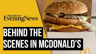 Behind the scenes in McDonald's - we even made our Big Mac