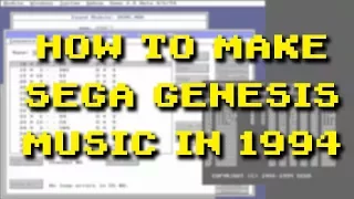 How to make Sega Genesis music (in 1994)