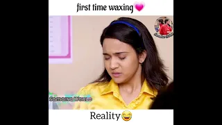 First time waxing💗Expectation😍VS Reality😂...//YUDKBH ashi singh❤