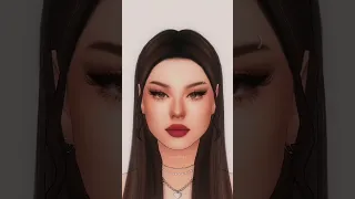 Making a sim in each cc style | #shorts #sims4 #thesims4 #tiktok