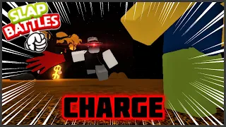 Charging at players with Charge glove (Slap Battles) | Roblox