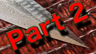 How to Get a Beautiful Etch for Your Damascus Blades: Part 2 🔪