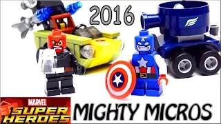 LEGO Marvel Super Heroes Обзор Mighty Micros Captain America vs Red Skull 76065. Warlord Лего