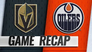 Spooner's goal lifts Oilers past Golden Knights