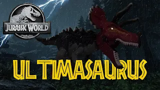 ULTIMASAURUS 2.0 LEGO CUSTOM JURASSIC PARK CHAOS EFFECT | Jurassic World