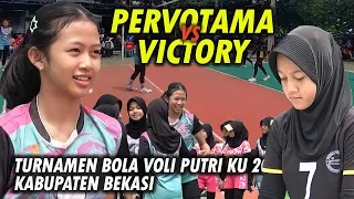 PERVOTAMA VS VICTORY || TURNAMENT BOLA VOLI PUTRI KU 2010 KAB.BEKASI 2024 | SET PERTAMA