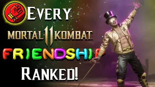 Every Mortal Kombat 11 Friendship Ranked! | Mortal Kombat Ranking