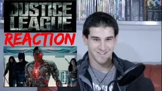 Justice League Comic Con Sneak Peek REACTION