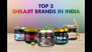 Top 5 #shilajit Brands in India