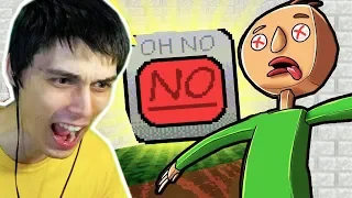 Я УБИЛ БАЛДИ НОВЫМ СУПЕР ОРУЖИЕМ ! - Baldi's Basics Mod: Overpowered Items [Балди Мод]