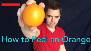 How to Peel an Orange - LifeHack #2