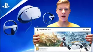 Мечта Тимы сбылась 🎉 PlayStation VR 2 🎁 РАСПАКОВКА и УСТАНОВКА Плейстешн ВР 2