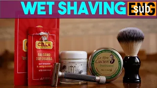 Safety Razor Parker Variant, VITOS, CELLA & La Pere Lucien | Бритьё с HomeLike Shaving