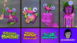 The Lost Landscapes Vs My Singing Monsters Vs Dawn of Fire vs Incredibox ~ MSM Wave 4 #13