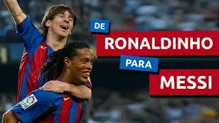 El regalo que Ronaldinho le dio a Messi