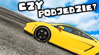 ❄️ CZY SUPERAUTO PODJEDZIE POD STROMĄ ŚCIANĘ? | BeamNG Drive |