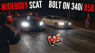 Dodge Charger 392 Scat Pack Widebody Vs BMW 340i B58 (BOLT ON)