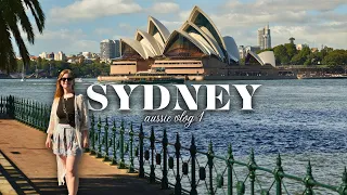 Canadians in Sydney, Australia! vlog #1 (darling harbour, opera house, bondi beach, taronga zoo)
