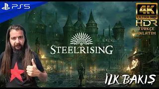 FRANSIZ DEVRİMİ'NDE SOULS-LIKE ROBOTLAR | STEELRISING (PS5) 4K 60FPS HDR | İLK BAKIŞ & İNCELEME