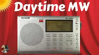 Tecsun PL-450 Shortwave Radio Daytime MW