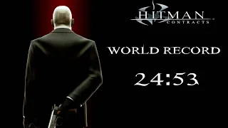 *WORLD RECORD* Hitman: Contracts in 24:53 - PRO/SA | Speedrun