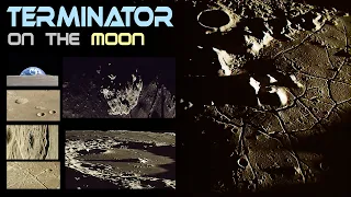 Terminator on the Moon! Let's fly, let's see! Real shots of Kaguya spacecraft. Subtitles translated