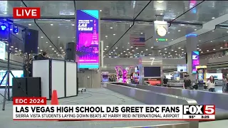 Las Vegas high school DJs greet EDC fans