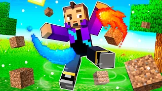 ¡Minecraft PERO CONTROLAMOS TODOS los ELEMENTOS! 🔥😱 HARDY y TROLERO