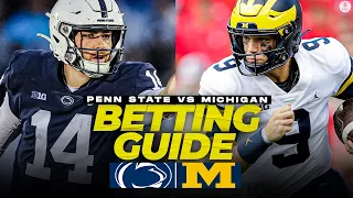 No. 10 Penn State at No. 5 Michigan Betting Preview: Free Picks, Props, Best Bets | CBS Sports HQ